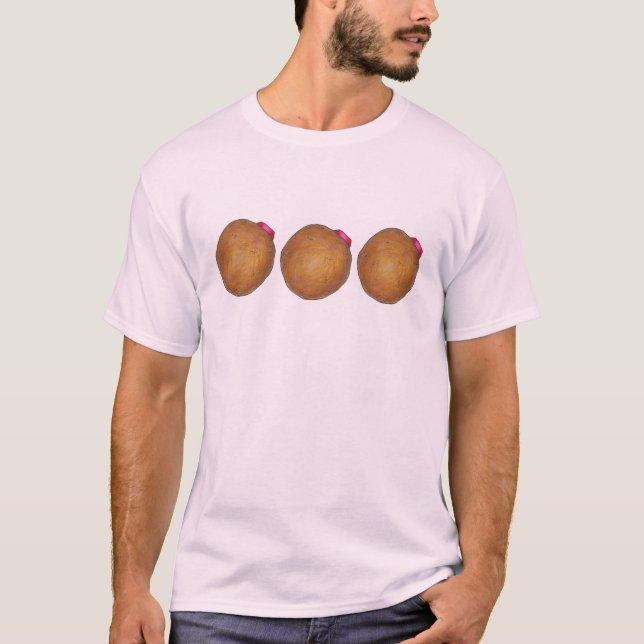 Raspberry Jelly Doughnut Doughnuts Tee Shirt (Front)