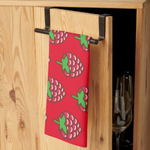 Raspberry Kitchen Towel