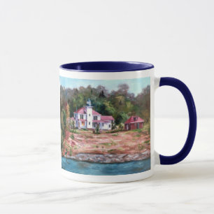 Raspberry Lighthouse Mug II