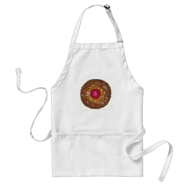 Raspberry Linzer Torte German Christmas Cookie Standard Apron (Front)