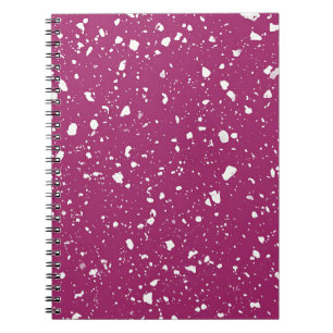 Raspberry Marble Notebook