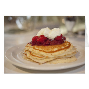 Raspberry pancakes