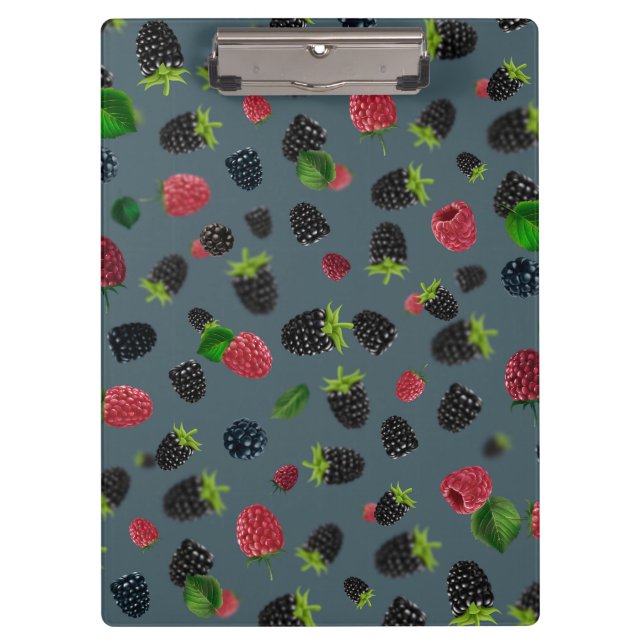 Raspberry Pattern 2 Clipboard (Front)