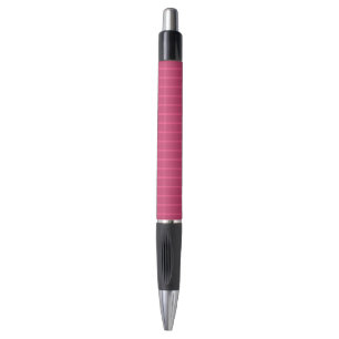 Raspberry Pink Stripe Pen