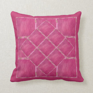 Raspberry Pink Throw Pillow