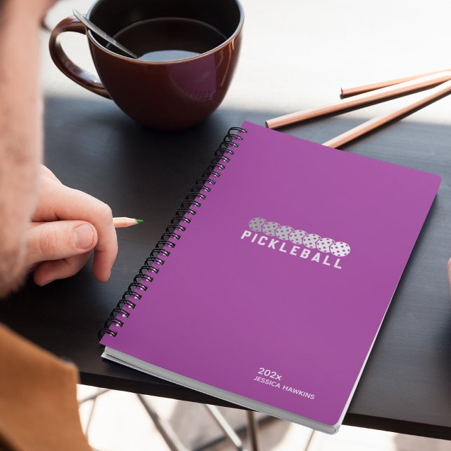 Raspberry Purple Pickleball Personal 2024 Weekly Planner (Creator Uploaded)