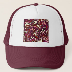 Raspberry Ripple Trucker Hat