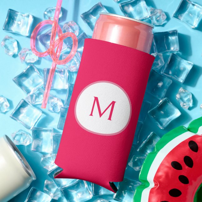 Raspberry Seltzer Can Cooler (In Situ Summer)