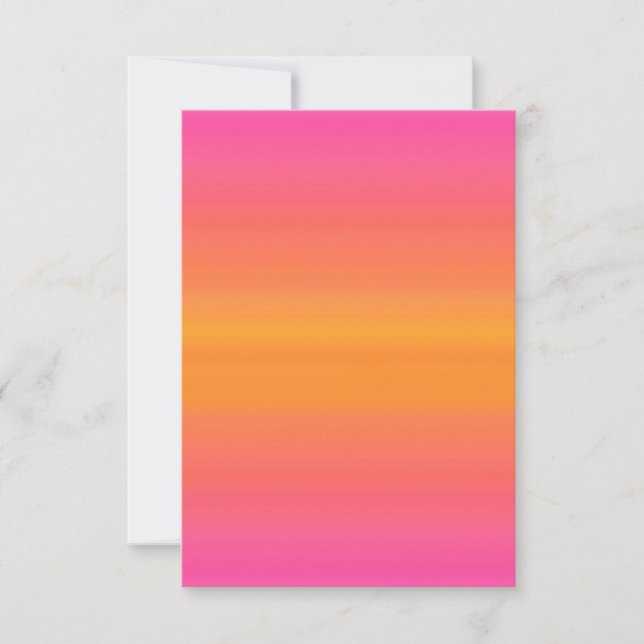 Raspberry Sunset Gradient - Pink Yellow Orange (Front)