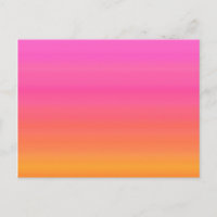Raspberry Sunset Gradient - Pink Yellow Orange