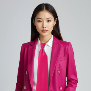 raspberry tie