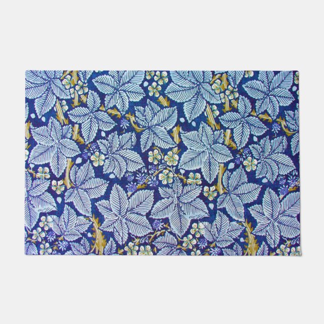 Raspberry Tree, William Morris Doormat (Front)