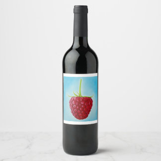Raspberry Wine Label