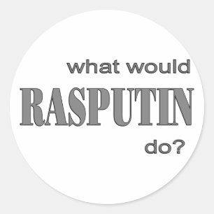 Rasputin Classic Round Sticker