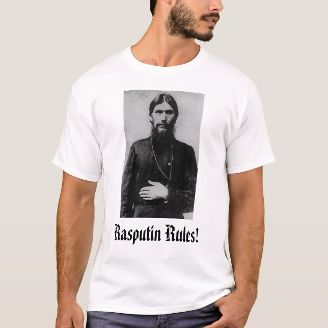 Rasputin Rocks T-Shirt (Front)