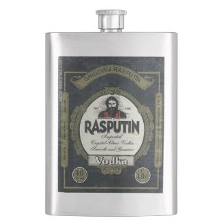 Rasputin Vodka flask