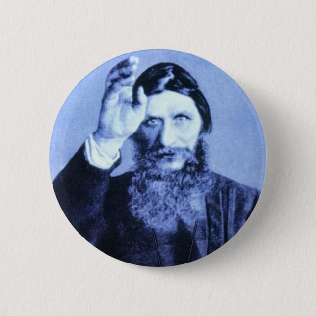 rasputinblu.sized 2 inch round button (Front)