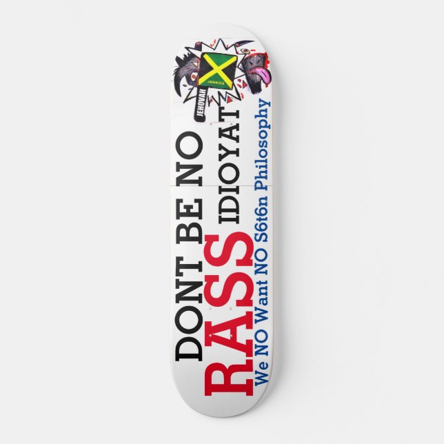 RASS IDIOT/ KILLGOAT Skateboard (Front)