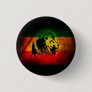 Rasta 1 Inch Round Button