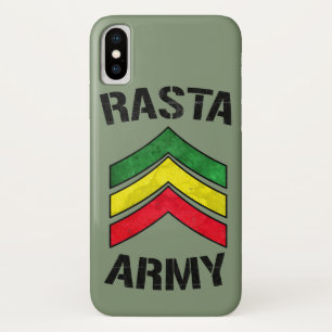 Rasta army Case-Mate iPhone case