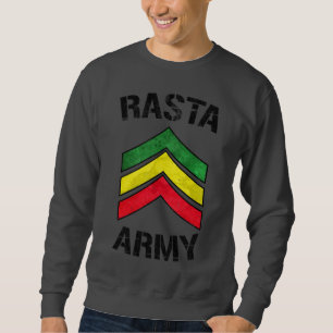 Rasta army sweatshirt