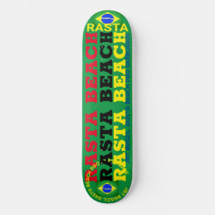 RASTA BEACH JMT BRAZIL 8 Pont de Skateboard 1/4"