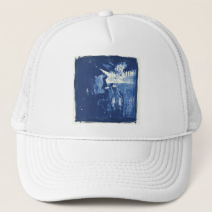 RASTA BLUE TRUCKER HAT