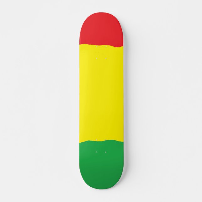 Rasta Bomb Cruiser Skateboard (Front)