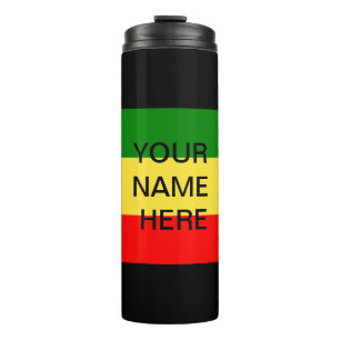 RASTA COLORS - Personalize Your Own Thermal Tumbler
