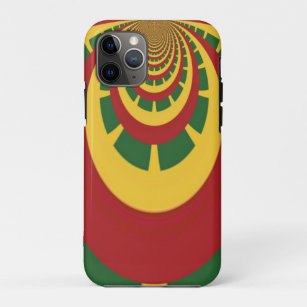 Rasta Colours Vintage COOL RETRO Jamaica Design Case-Mate iPhone Case