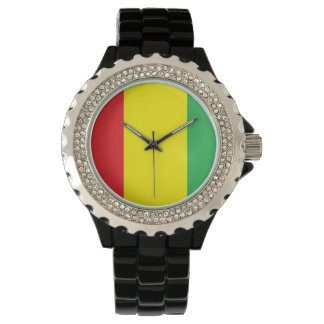 Rasta Colours Wrist Watch