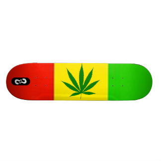 Rasta Deck Skateboard