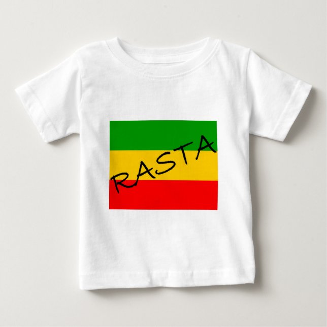 Rasta Flag Baby T-Shirt (Front)