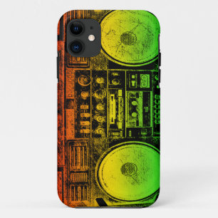 Rasta ghetto blaster iPhone 11 case