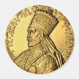 Rasta His Imperial Majesty Selassie I Magnet