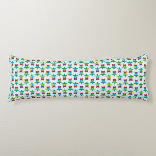 Rasta Island Colours Tribal Turtle Floral Body Pillow
