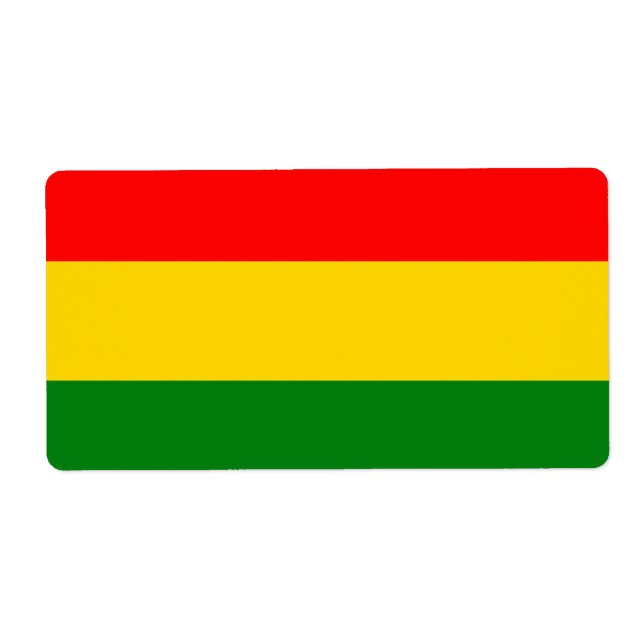 Rasta Label (Front)