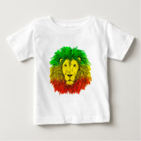 Rasta lion head red yellow green drawing Jamaica