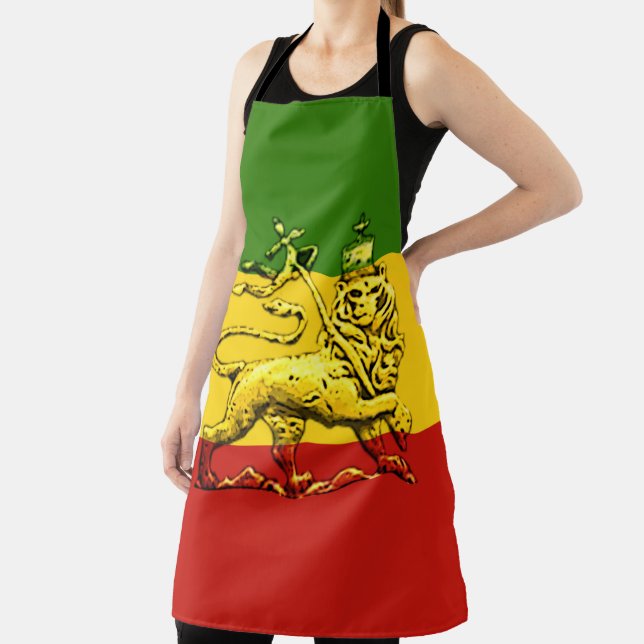 Rasta Lion of Judah Apron (Insitu)