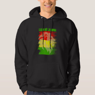 Rasta Lion Of Judah Reggae Roots Jamaica Rasta Reg Hoodie