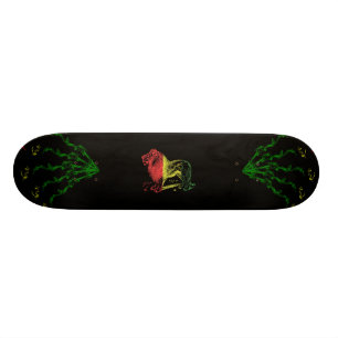 Rasta Lion Skateboard
