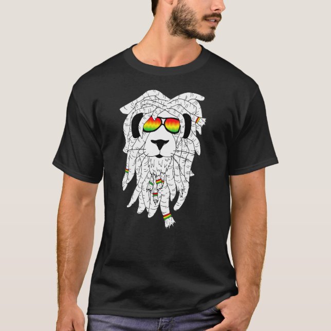 Rasta Lion T-Shirt (Front)