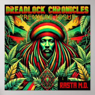 Rasta M.D. DreadLock Chronicles Issue 1 cover Poster