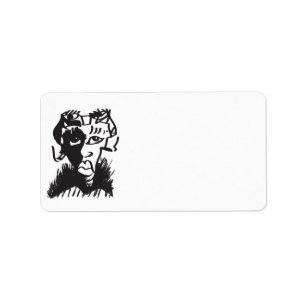 Rasta Man Address Labels