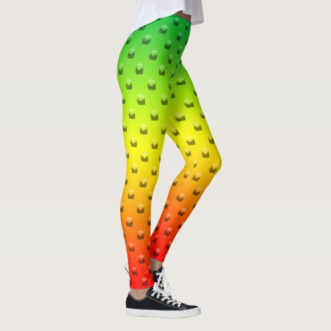 Rasta pattern leggings (Right)