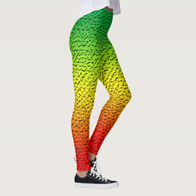 Rasta pattern leggings (Right)