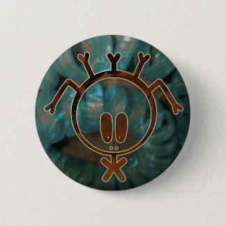 Rasta Picto 2 Inch Round Button