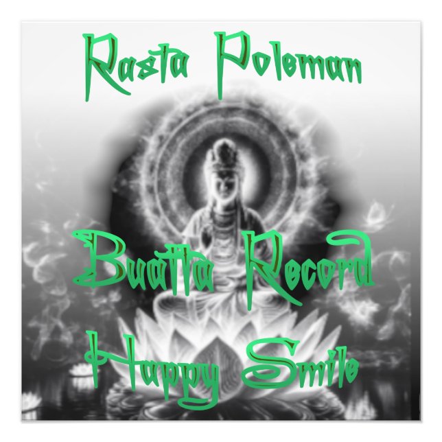 Rasta Poleman Poster Om Sound  (Front)