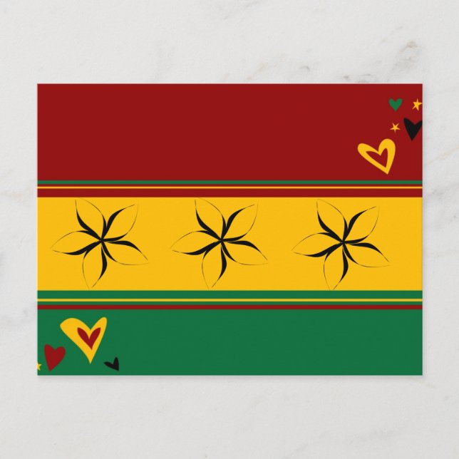 Rasta Postcard (Front)