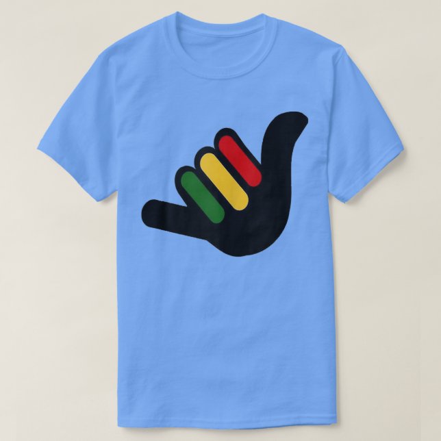 Rasta Reggae Jamaica Tee 276 (Design Front)